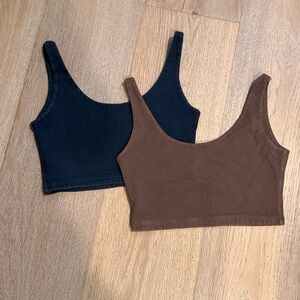Brandy Melville Cropped Tank Tops